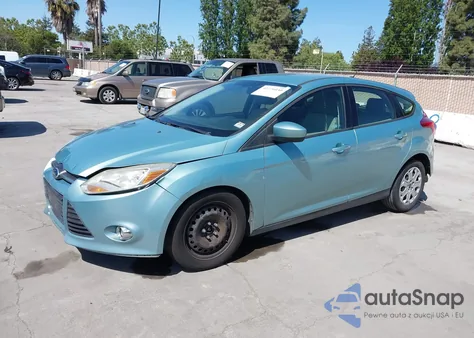 2012 Ford Focus Se из США, поврежденный, VIN 1FAHP3K24CL423428